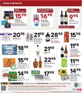 coborns - Coborn's Liquor Ad - 09/02 - 09/08 2026