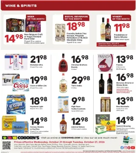 coborns - Coborn's Liquor Ad - 10/21 - 10/27 2026