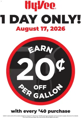 hyvee - HyVee Special Sales - 08/17 - 08/17 2026