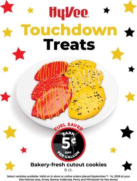 hyvee - HyVee Cookie Sale - 09/07 - 09/13 2026