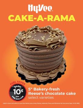 hyvee - HyVee Cake-A-Rama - 09/14 - 09/20 2026