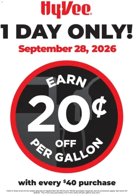 hyvee - HyVee Special Sales - 09/28 - 09/28 2026