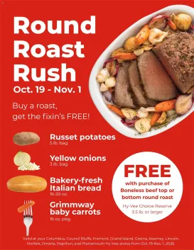 hyvee - HyVee Round Roast Rush - 10/19 - 11/01 2026