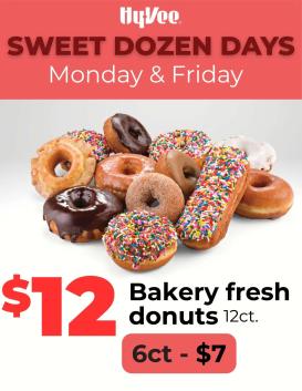hyvee - HyVee Sweet Dozen Days - Donuts Sale - 02/02 - 02/27 2026