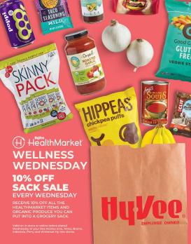 hyvee - HyVee Wellness Wednesday - Sack Sale - 04/08 - 12/30 2026