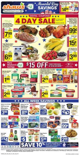 shaws - Shaw's Weekly Ad - NH - 05/22 - 05/28 2026