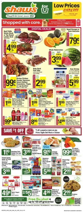 shaws - Shaw's Weekly Ad - RI - 08/14 - 08/20 2026