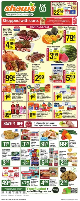 shaws - Shaw's Weekly Ad - MA - 08/14 - 08/20 2026