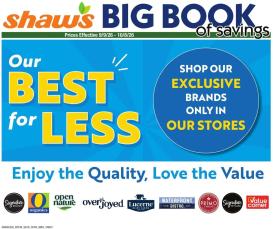 shaws - Shaw's Big Book of Savings - 09/09 - 10/08 2026
