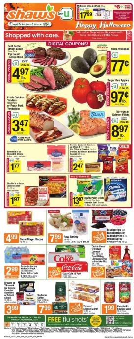 shaws - Shaw's Weekly Ad - NH - 10/31 - 11/06 2025