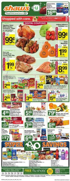 shaws - Shaw's Weekly Ad - VT - 01/23 - 01/29 2026