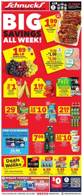 schnucks - Schnucks Weekly Ad - 08/12 - 08/18 2026