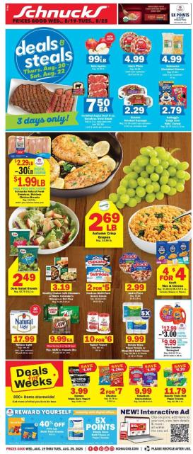 schnucks - Schnucks Weekly Ad - 08/19 - 08/25 2026