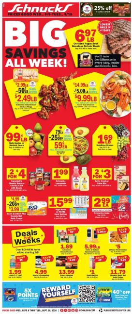 schnucks - Schnucks Weekly Ad - 09/09 - 09/15 2026