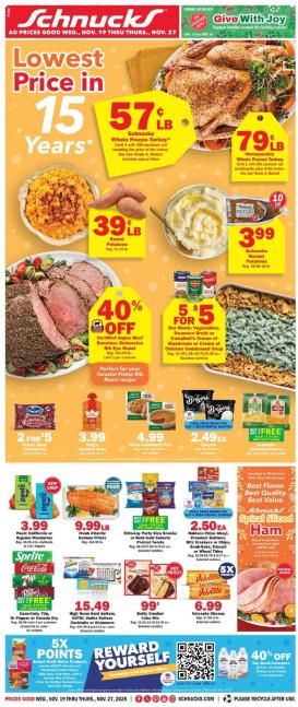 schnucks - Schnucks Weekly Print Ad - IL - 11/19 - 11/27 2025
