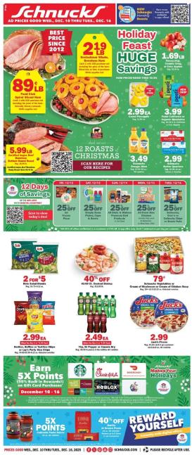 schnucks - Schnucks Weekly Print Ad - IL - 12/10 - 12/16 2025