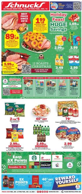 schnucks - Schnucks Weekly Print Ad - IN - 12/10 - 12/16 2025
