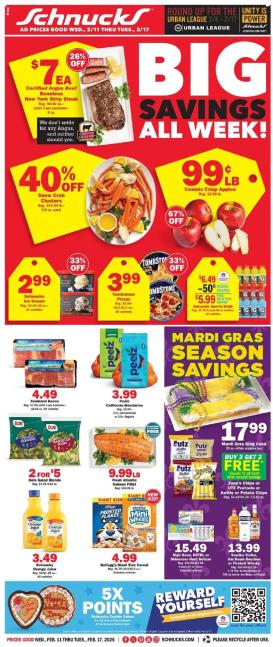 schnucks - Schnucks Weekly Print Ad - IL - 02/11 - 02/17 2026