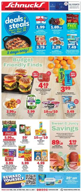 schnucks - Schnucks Weekly Print Ad - IN - 03/25 - 03/31 2026
