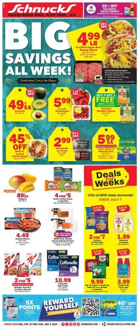 schnucks - Schnucks Weekly Print Ad - IL - 04/29 - 05/05 2026