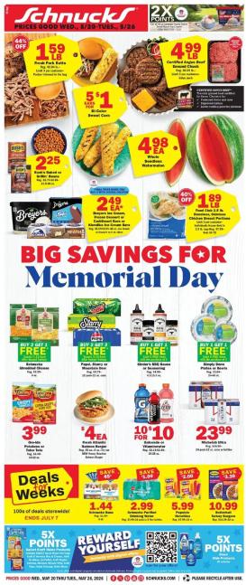 schnucks - Schnucks Weekly Print Ad - MO - 05/20 - 05/26 2026