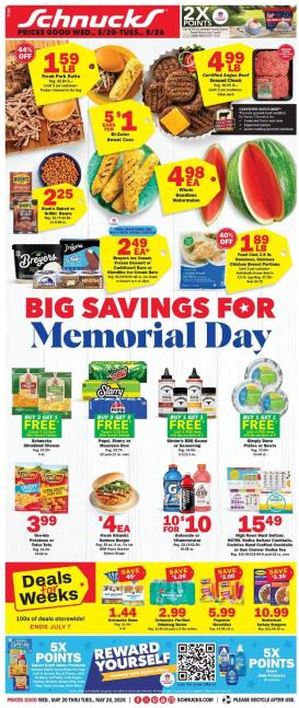 schnucks - Schnucks Weekly Print Ad - IL - 05/20 - 05/26 2026