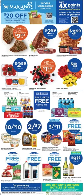 marianos - Mariano's Weekly Ad - 08/19 - 08/25 2026