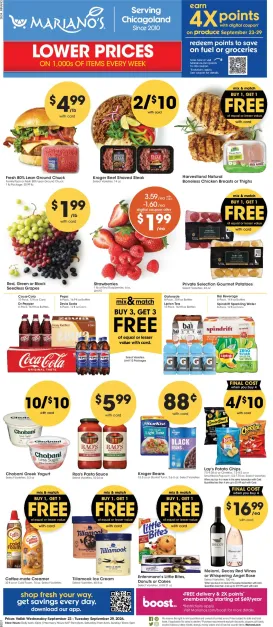 marianos - Mariano's Weekly Ad - 09/23 - 09/29 2026