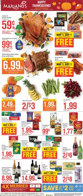 marianos - Weekly ads Mariano's BLACK FRIDAY from 11/19/2025