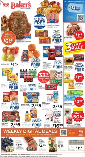 bakers - Baker's Weekly Ad - NE - 12/03 - 12/09 2025