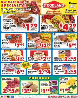 foodland - Foodland Weekly Ad - Supermarkets - 07/15 - 07/21 2026