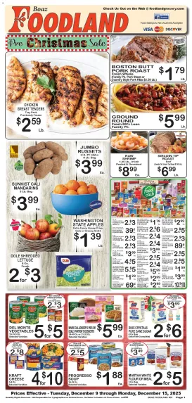 foodland - Foodland Weekly Ad - 12/09 - 12/15 2025