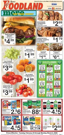 foodland - Foodland Weekly Ad - 02/24 - 03/02 2026