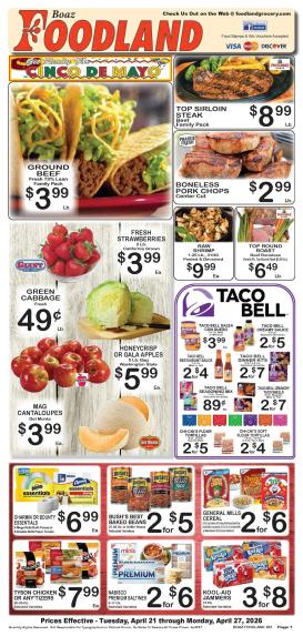 foodland - Foodland Weekly Ad - 04/21 - 04/27 2026
