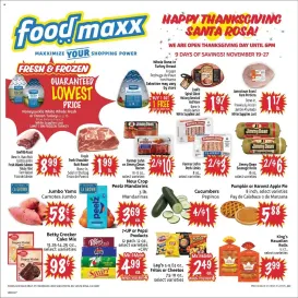 foodmaxx - FoodMaxx Weekly Ad - 11/19 - 11/27 2025
