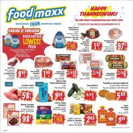 foodmaxx - FoodMaxx Weekly Ad - CA - 11/19 - 11/27 2025