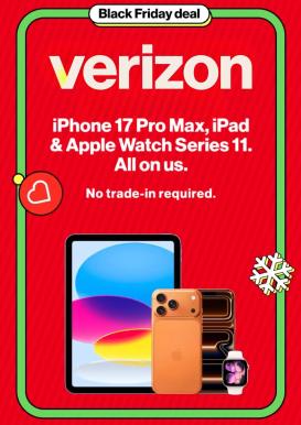 verizon - Weekly ads Verizon BLACK FRIDAY from 11/26/2025
