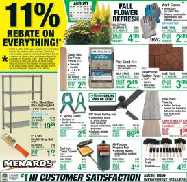 menards - Menards Weekly Ad - 08/13 - 08/23 2026