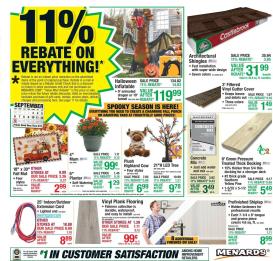 menards - Menards Weekly Ad - 09/02 - 09/13 2026