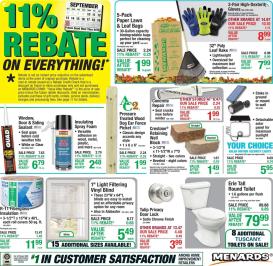 menards - Menards Weekly Ad - 09/10 - 09/20 2026