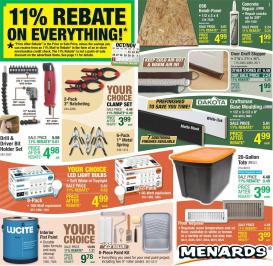 menards - Menards Weekly Ad - 10/22 - 11/02 2025