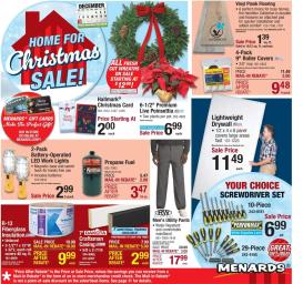 menards - Menards Weekly Ad - 12/04 - 12/14 2025