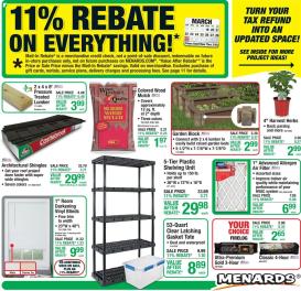 menards - Menards Weekly Ad - 03/18 - 03/29 2026
