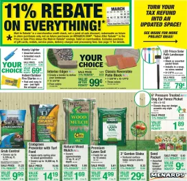 menards - Menards Ad - 03/11 - 03/22 2026