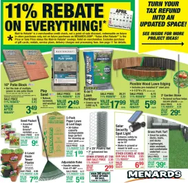 menards - Menards Weekly Ad - 04/09 - 04/19 2026