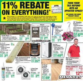 menards - Menards Weekly Ad - 04/16 - 04/26 2026