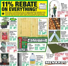 menards - Menards Weekly Ad - 04/22 - 05/03 2026