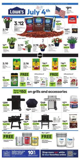 lowes - Lowe's Weekly Ad - 06/25 - 07/08 2026