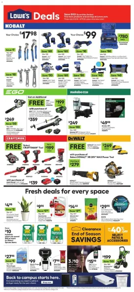 lowes - Lowe's Weekly Ad - 08/06 - 08/19 2026