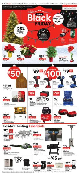 lowes - Weekly ads Lowe's BLACK FRIDAY from 11/20/2025